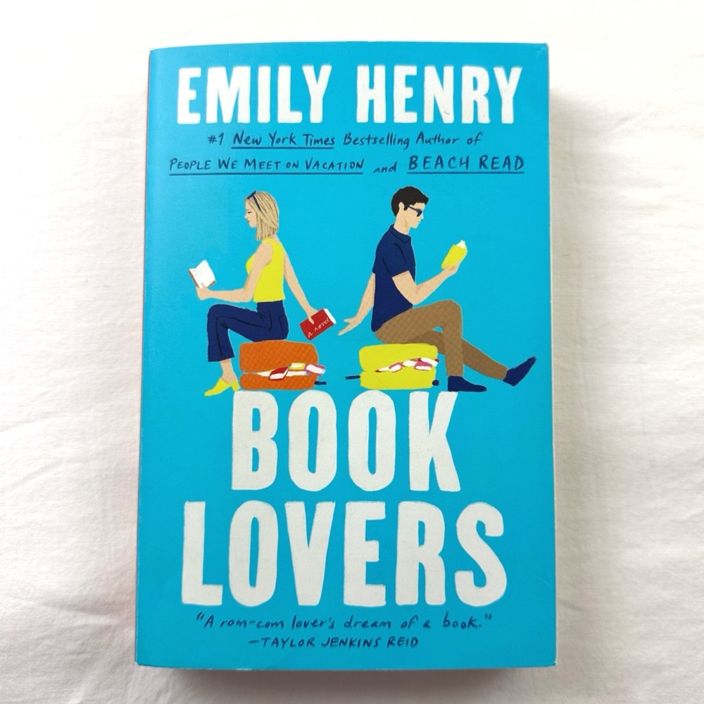 Book Lovers by Emily Henry Book Paperback Fiction Romance